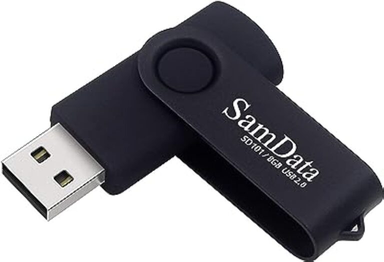 SamData USB Flash Drive 8GB Black