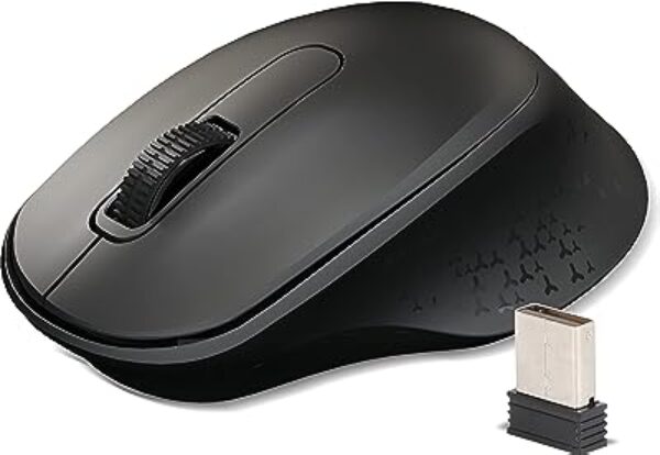ZEBRONICS Zeb-AKO Wireless Mouse Black