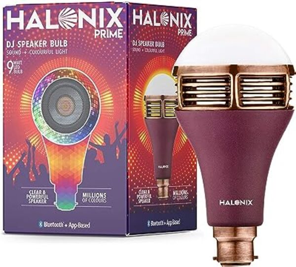 Halonix Prime DJ Speaker 9W Bluetooth Bulb