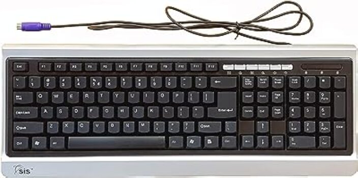 SIS PS2 KB 110-key Multimedia Keyboard