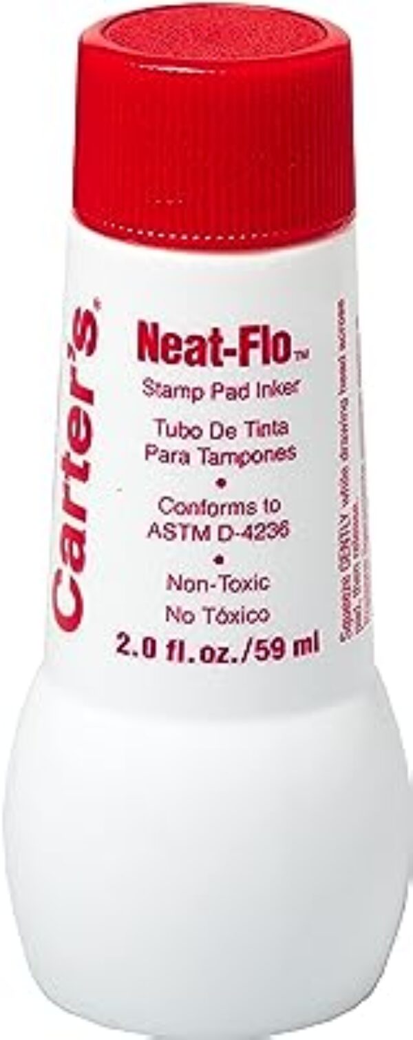 Carters Neat-Flo Stamp Pad Inker Red