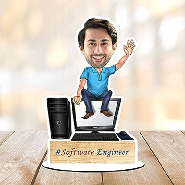 Foto Factory Gifts® Personalized Caricature Software Engineer