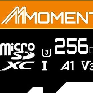 MMOMENT Micro SDXC Card 256GB Orange