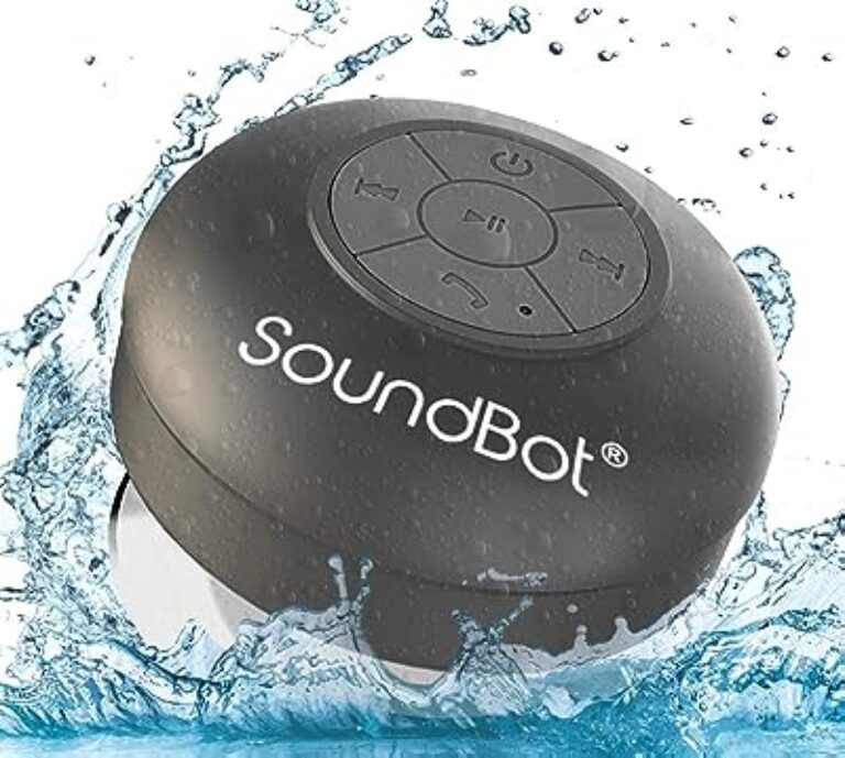 SoundBot SB510 Bluetooth Shower Speaker Black
