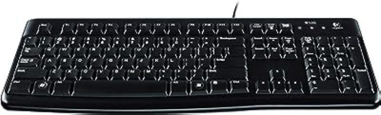 Logitech K120 USB Keyboard Black
