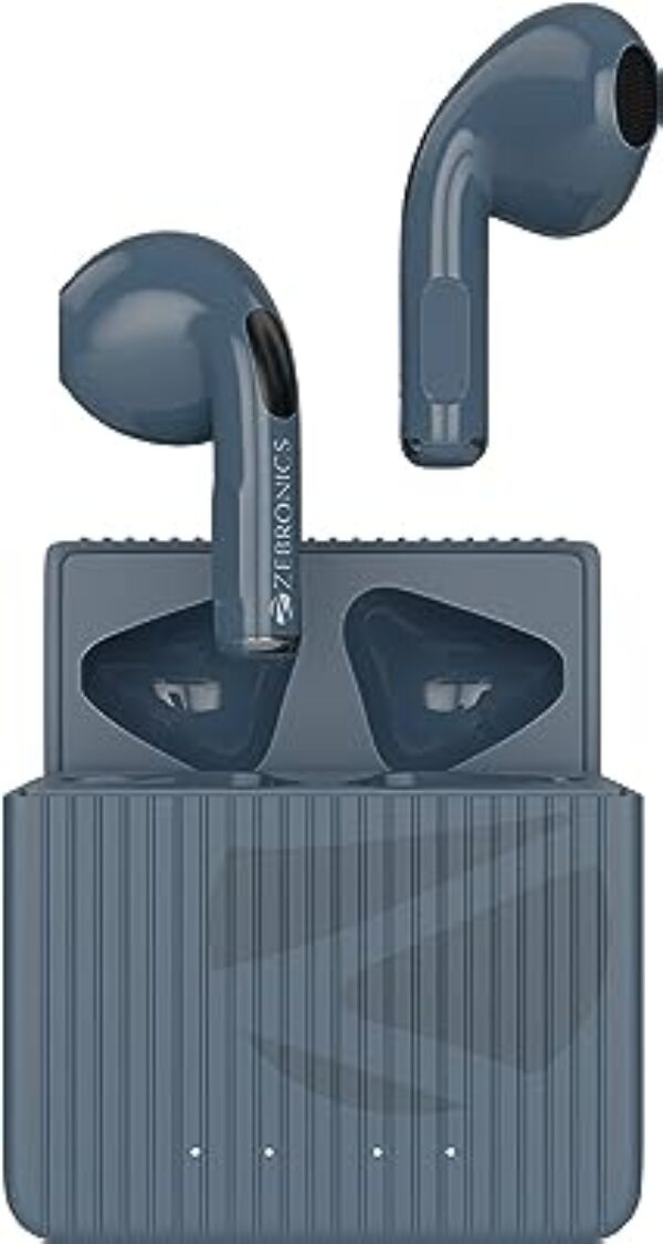Zebronics Zeb-Sound Bomb 3 TWS Earbuds (Blue)