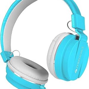 Zebronics Zeb-Storm Wired On Ear Headphone (Blue)
