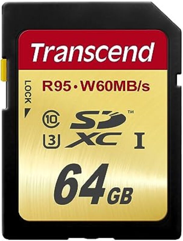 Transcend 64GB UHS-3 Memory Card