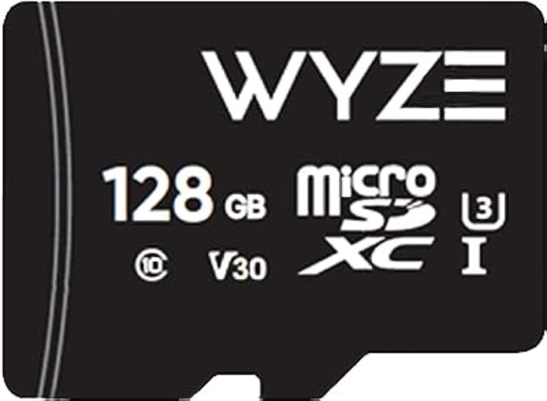 Wyze 128GB MicroSDXC Card Black