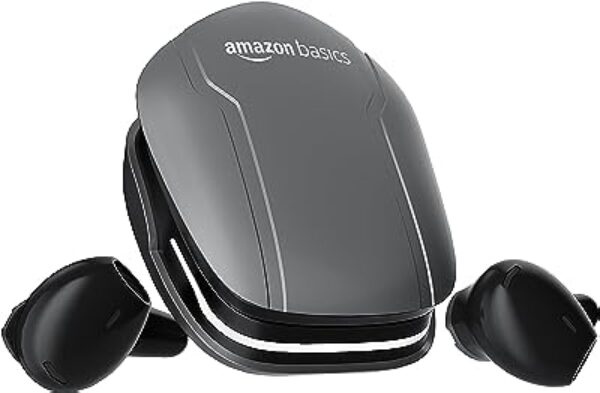 Amazon Basics True Wireless Earbuds with Mic