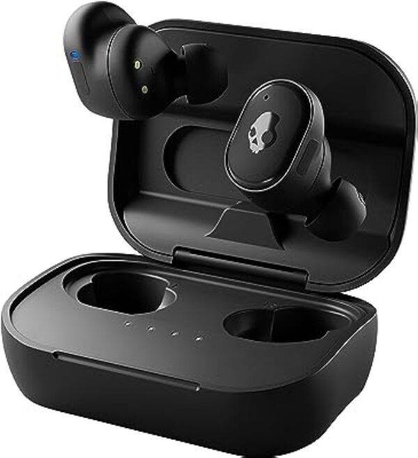 Skullcandy Grind Bluetooth Earbuds with Mic (Black)