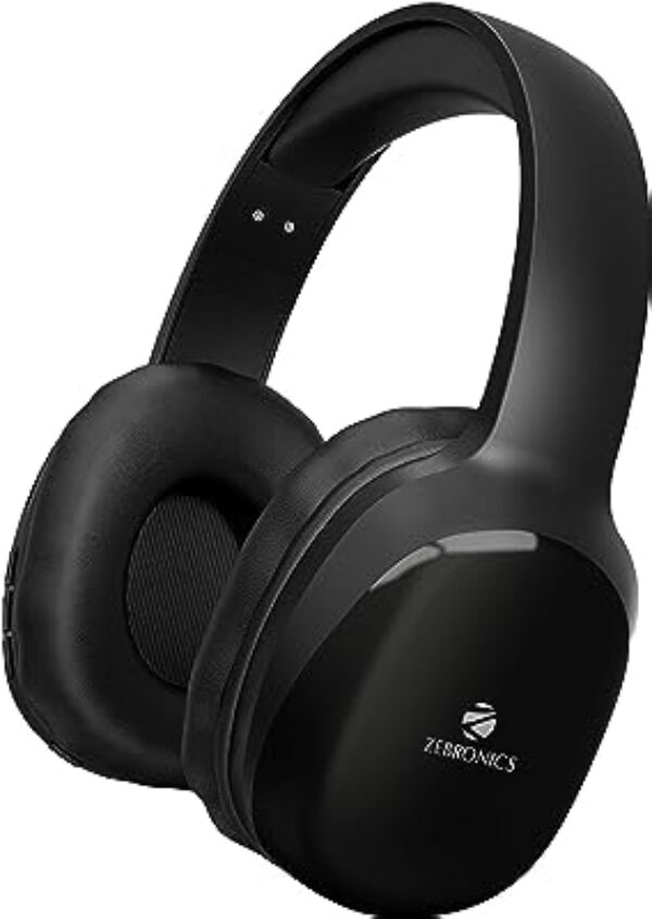 ZEBRONICS Zeb-Thunder PRO Wireless Headphone (Black)