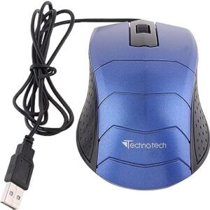 Technotech TT-A09 USB Optical Mouse (Blue)