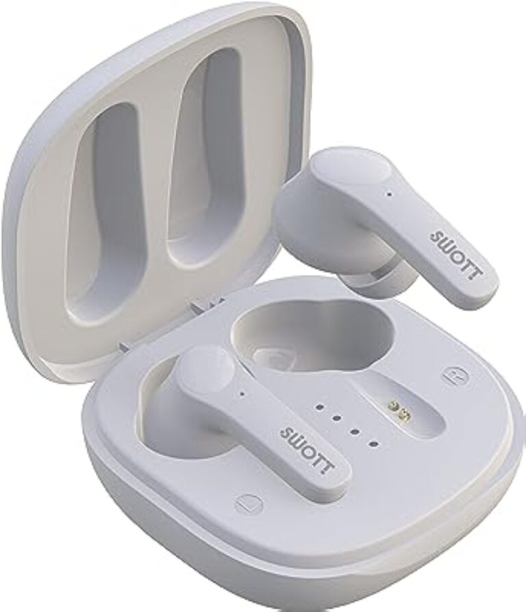 airLIT 005 Wireless Earbuds White