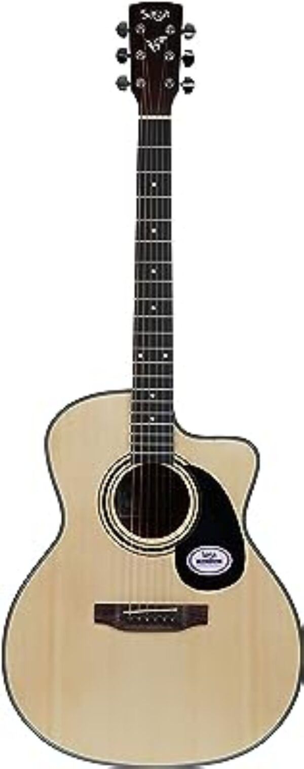 Saga SF-600GC-NAT Acoustic Guitar (Natural)