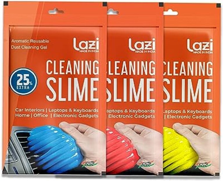 LAZI Reusable Dust Cleaning Slime Gel (Pack of 3)