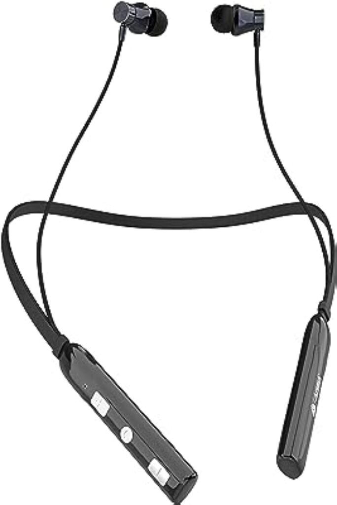 Aroma NB119 Platinum Bluetooth Wireless Ear Neckband (Black)