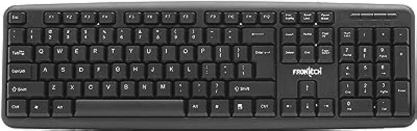 FRONTECH Wired Keyboard FT-1672 Black
