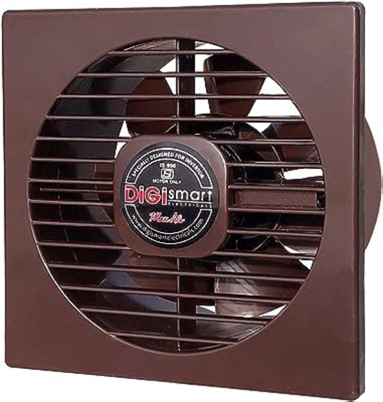 DIGISMART Copper Axial Fan Brown 6 INCHES