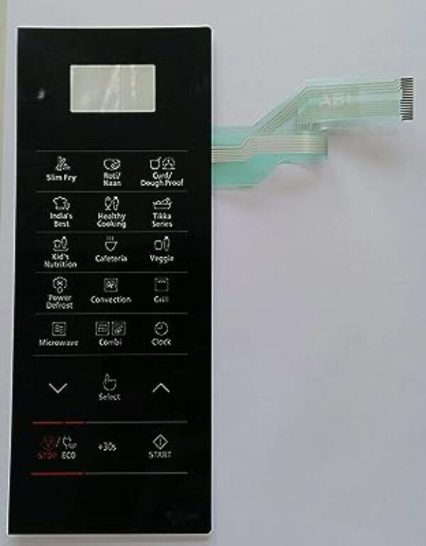 Able CE77JD Microwave Oven Keypad (Black)