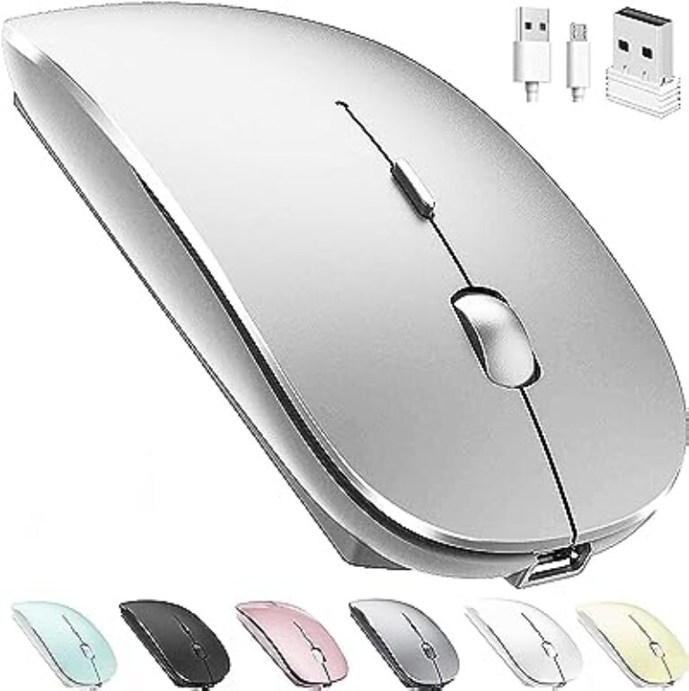 Rechargeable Bluetooth Mouse for MacBook Pro