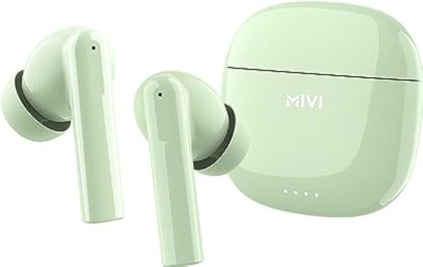 Mivi DuoPods A550 Wireless Earbuds (Green)