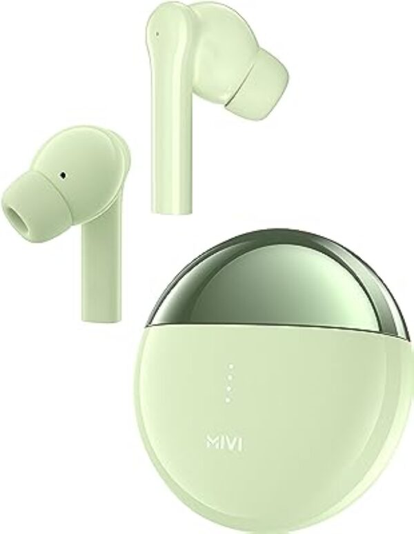 Mivi DuoPods A650 True Wireless Earbuds (Mint Green)