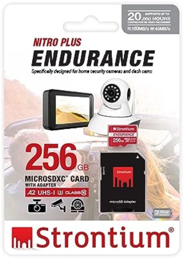 Strontium 256GB Nitro Plus A2 MicroSDXC