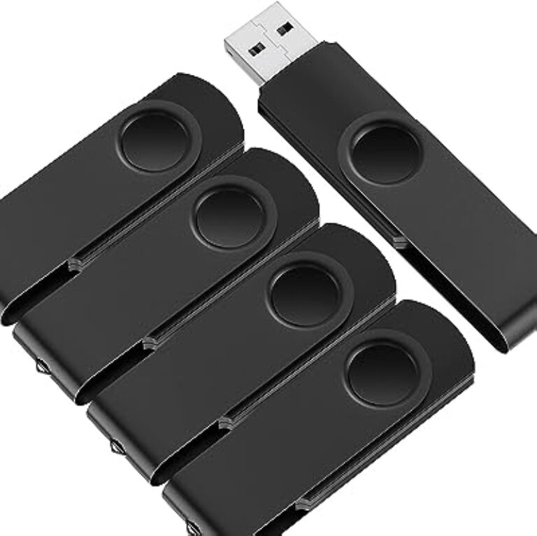 Bulk Pack of 5 USB 2.0 Flash Drives