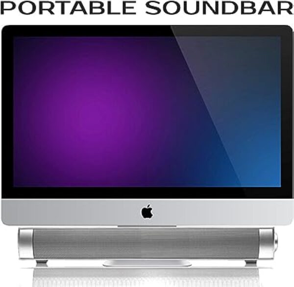 iMac MacBook PC Soundbar Bluetooth Speaker