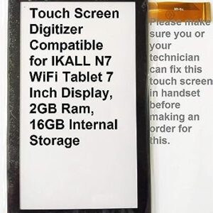 IKALL N7 WiFi Tablet LCD Digitizer (Black)
