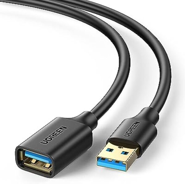 UGREEN USB 3.0 Extension Cable - 6ft Black