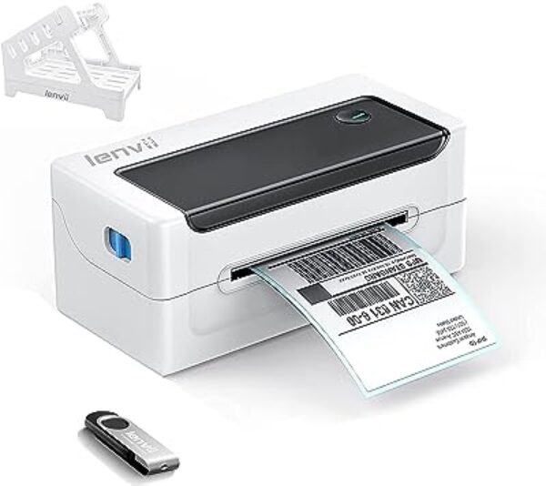 LENVII LV-1200 USB Shipping Label Printer