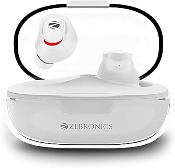 ZEBRONICS Zeb-Sound Bomb N2 TWS Earbuds (White)