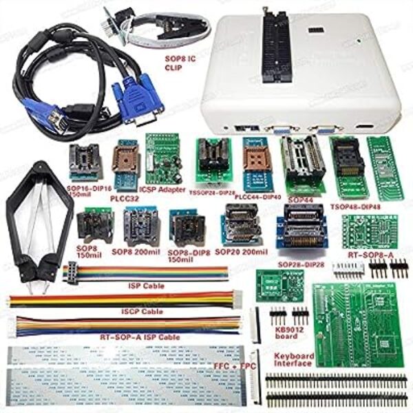DHRUV-PRO RT809H Flash Programmer with 21 Adapters