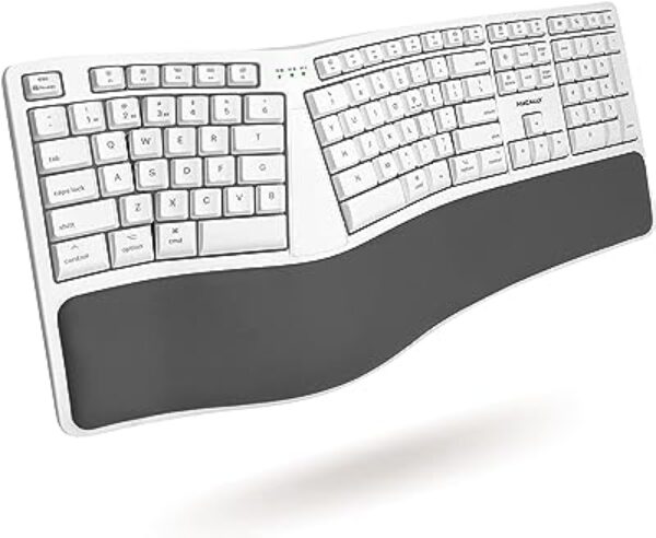 Macally Ergonomic Bluetooth Keyboard for Mac