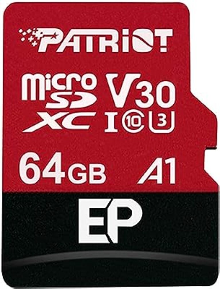 Patriot 64GB A1 V30 Micro SD Card