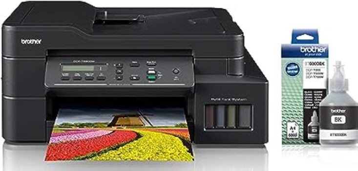 Brother DCP-T820DW Ink Tank Multifunction Printer - Black