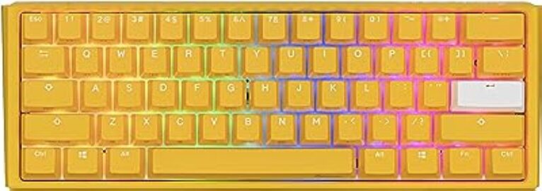 Ducky One 3 Mini Yellow Keyboard