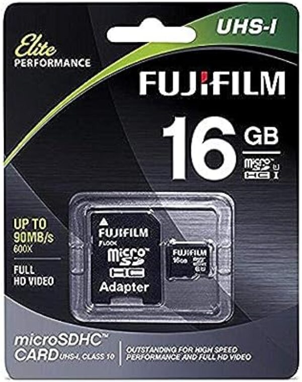 Fujifilm Elite 16GB microSDHC Memory Card