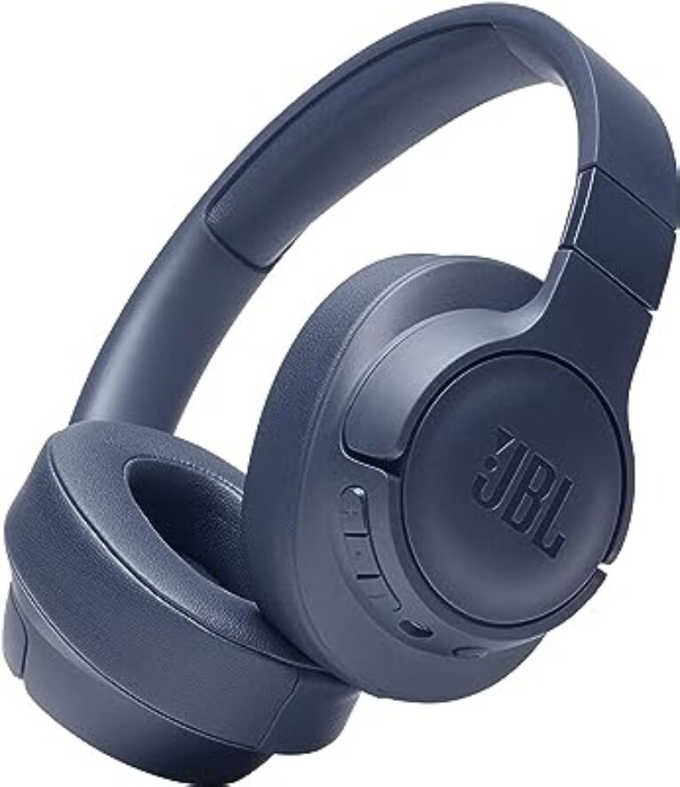 JBL Tune 710BT Wireless Over Ear Headphones (Blue)
