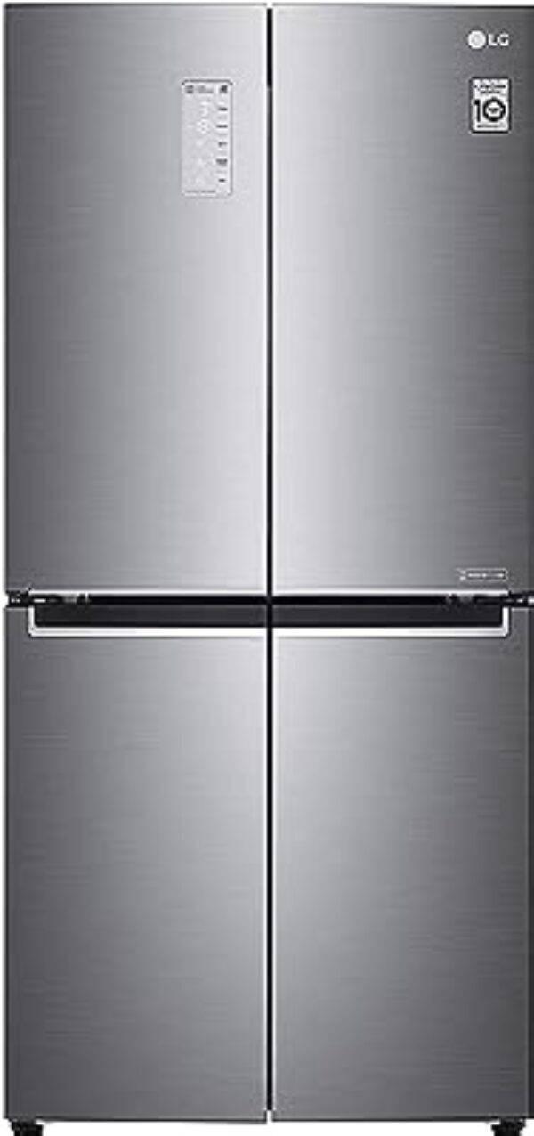 LG Side-By-Side Refrigerator GC-B22FTLPL Platinum Silver