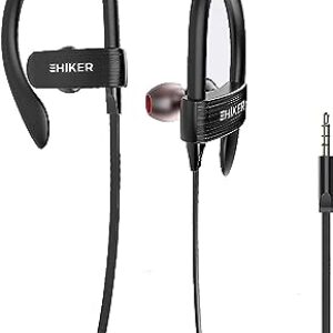HIKER Sports Wired Earphones with Mic