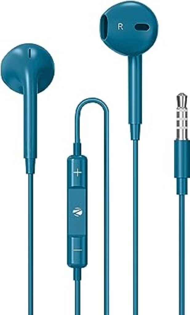 ZEBRONICS Zeb-Buds 30 Wired Earphones Blue