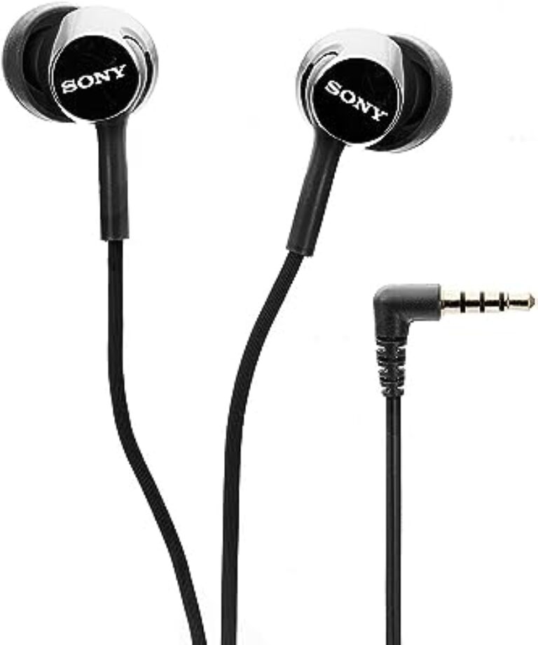 Refurbished Sony MDR-EX155AP Wired Headphones Black