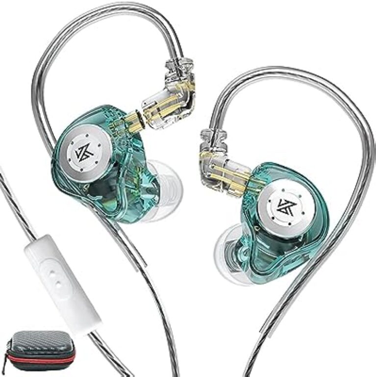 Kz Edx Pro In Ear Earphone (Cyan)
