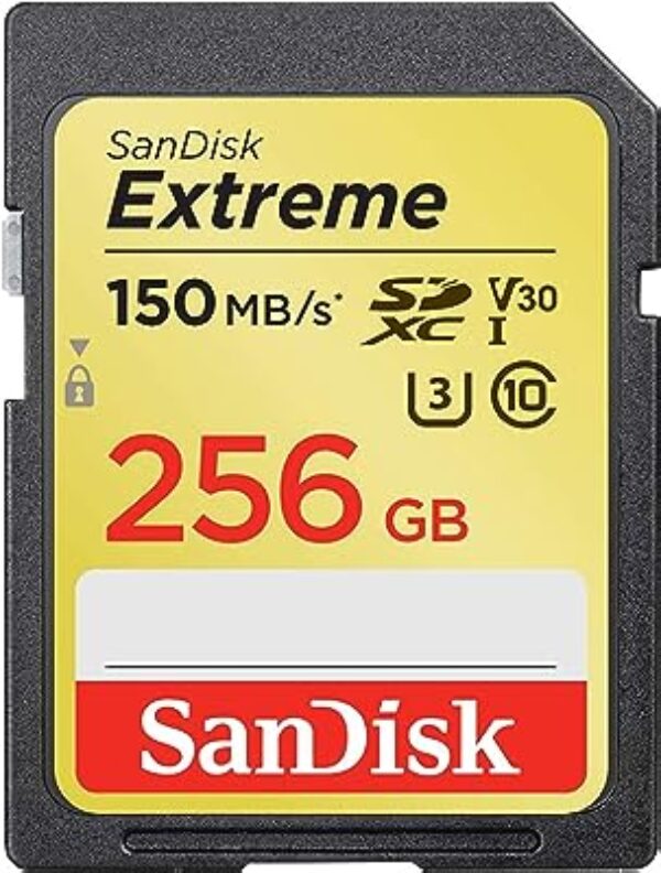 SanDisk Extreme SDXC 256GB V30