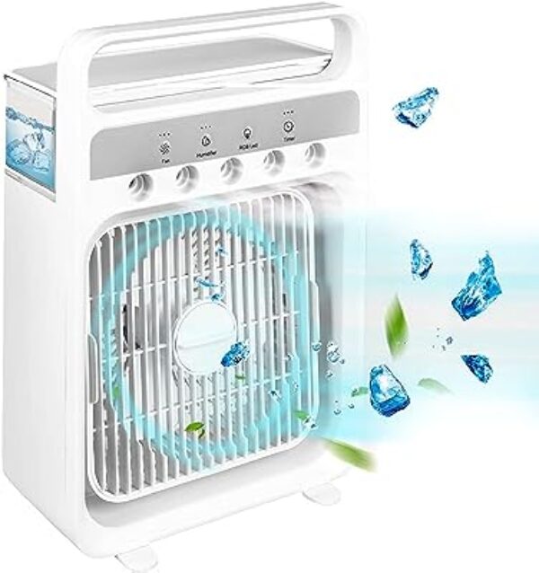Portable Evaporative Air Cooler with Humidifier