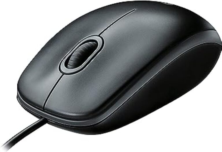 Logitech M100r USB Mouse Black