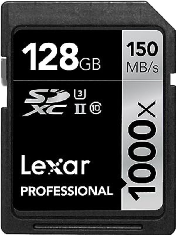 Lexar Pro 1000 128GB SDXC UHS-II Card